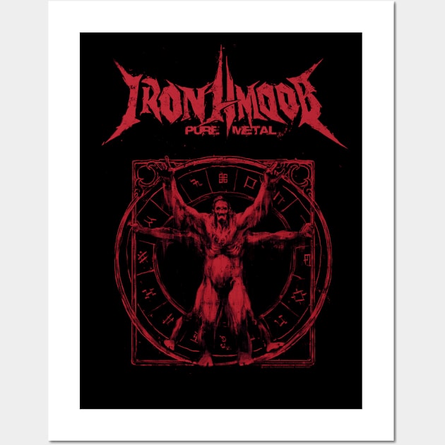 Metal Band Iron Hmoob Pure Metal T-Shirt Mug Coffee Mug Apparel Hoodie Sticker Gift T-Shirt Wall Art by Kongcept Design